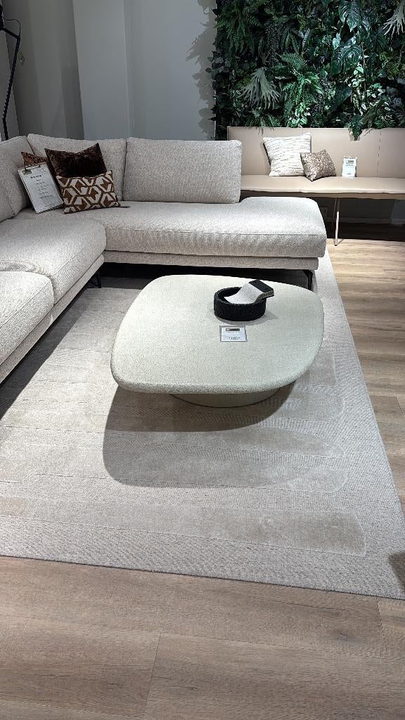 Elements koffietafel Ethnicraft Kiezel 134x96x30h cm, Ophalen, 100 tot 150 cm, Nieuw, 50 tot 100 cm