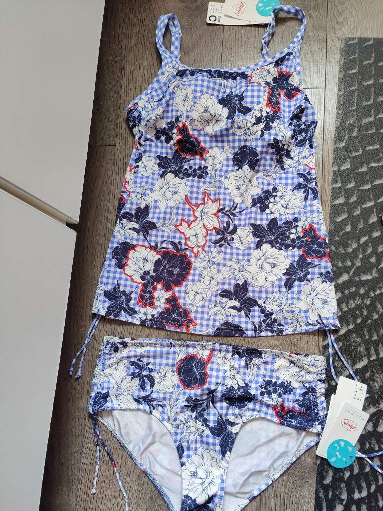 anita care /rosa faia nieuwe prothese tankini 40 top 80C, Ophalen of Verzenden, Nieuw, Blauw, Badpak