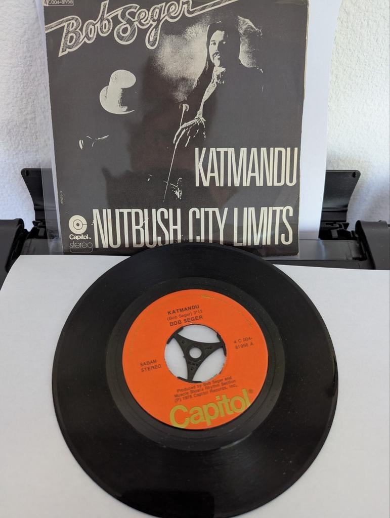 Bob Seger - Kathmandu ( vinyl single), Gebruikt, Overige formaten, Single, Ophalen of Verzenden