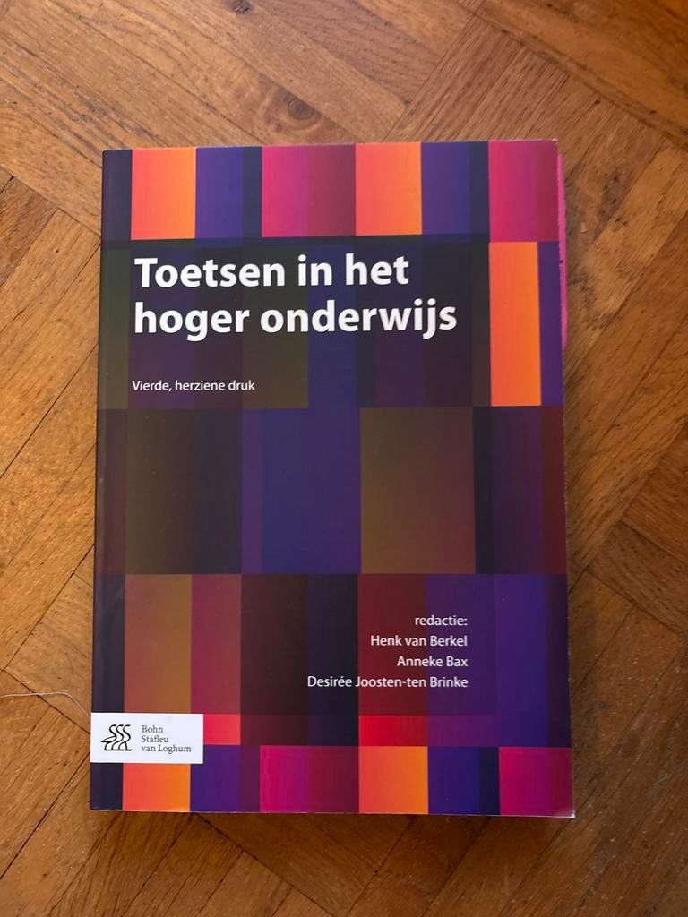 Toetsen in het hoger onderwijs, Boeken, Studieboeken en Cursussen, Gelezen, HBO, Ophalen of Verzenden