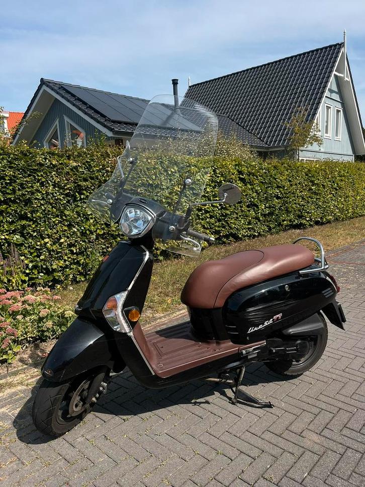 Scooter 45km te koop, Fietsen en Brommers, Scooters | SYM, Gebruikt, Overige modellen, Maximaal 45 km/u, Benzine, Ophalen