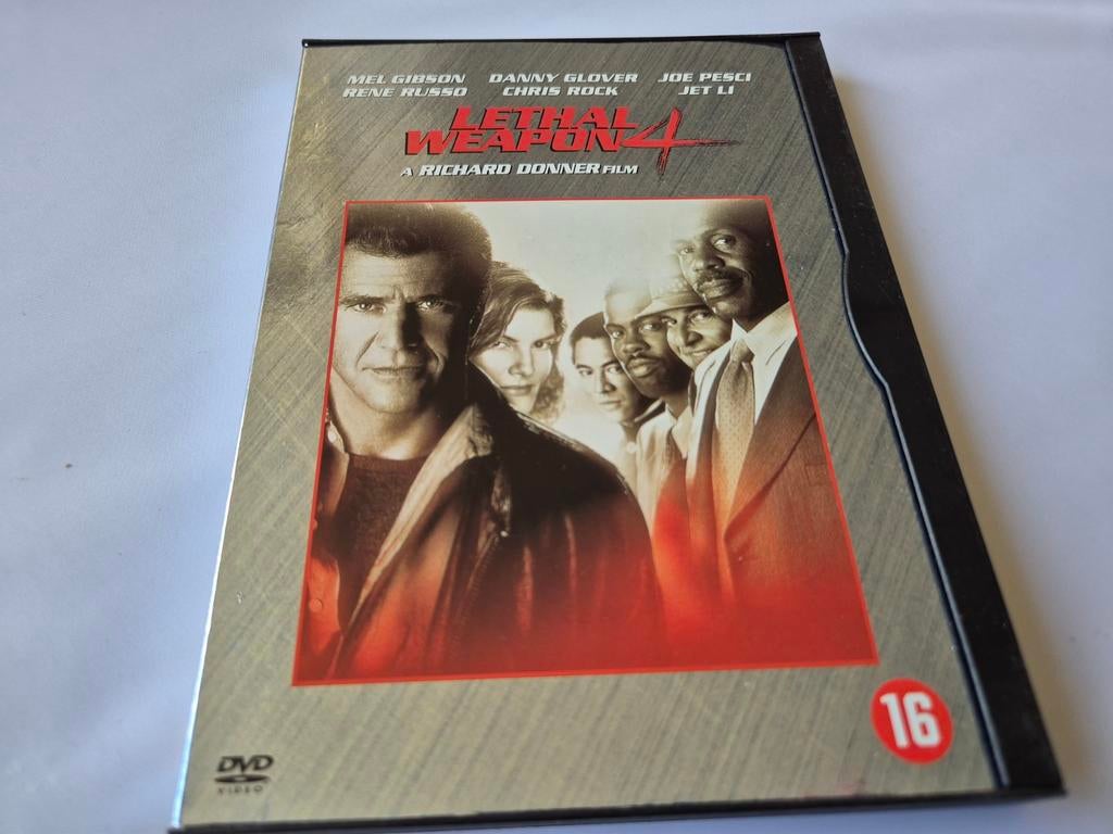 Lethal Weapon 4 DVD, Cd's en Dvd's, Dvd's | Actie, Zo goed als nieuw, Alle leeftijden, Ophalen of Verzenden