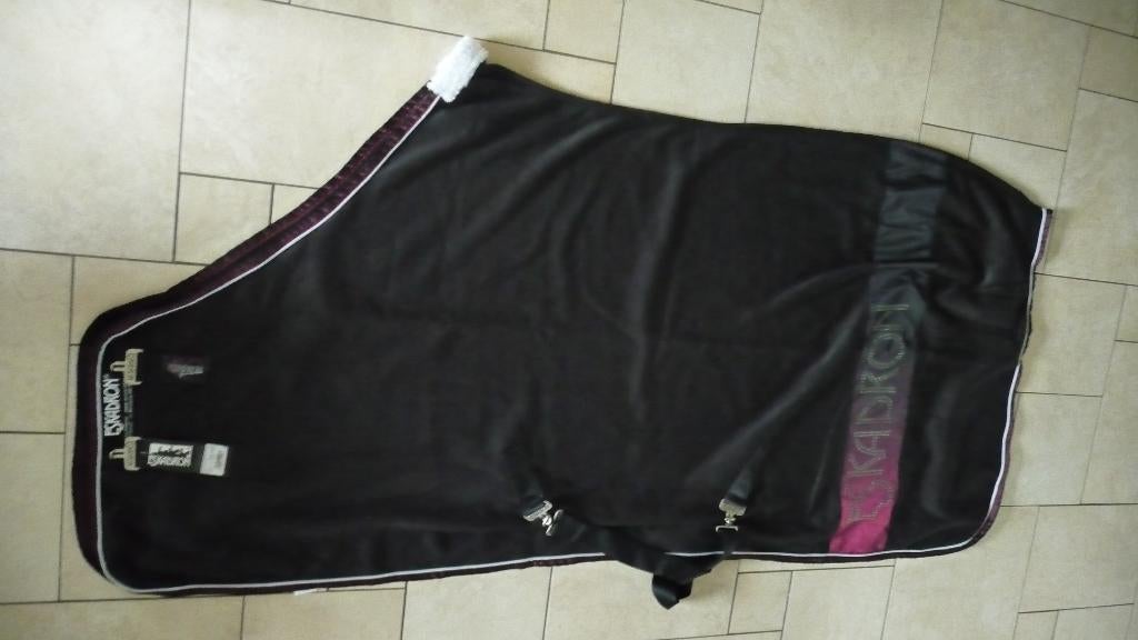 Eskadron fleecedeken generation Jersey Black maat XL/205, Full (L), Overige typen, Nieuw, Ophalen of Verzenden