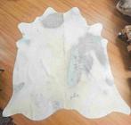 Witte Koeienhuid 227/183 cm, Huis en Inrichting, Stoffering | Tapijten en Kleden, Gebruikt, Wit, Etten-Leur, 150 tot 200 cm