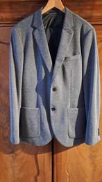 C&A blauw gemeleerd colbert/ jasje * mt M  * ALS NIEUW, Ophalen of Verzenden, Zo goed als nieuw, Maat 48/50 (M), Blauw