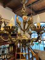 Antieke kroonluchter, Huis en Inrichting, Lampen | Kroonluchters, Ophalen, Zo goed als nieuw, Nvt, Metaal