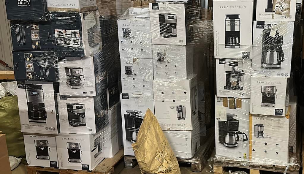 Partij Beem koffiezetapparaten, 120 stuks, Witgoed en Apparatuur, Koffiezetapparaten, Overige modellen, 10 kopjes of meer, Nieuw