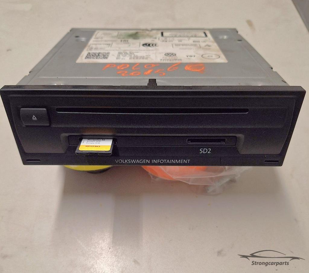 Navigatie module VW Polo 6C 3Q0035864 op werking getest., Gebruikt, -, Volkswagen, -