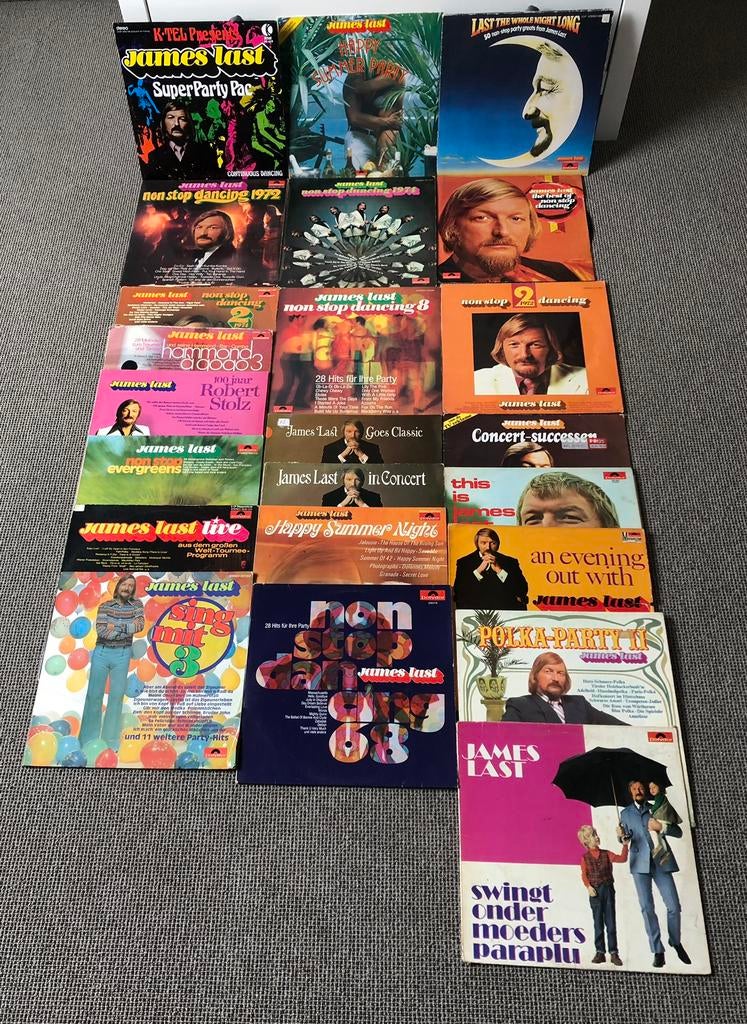 James Last 33 lp’s, Ophalen, Gebruikt, 12 inch