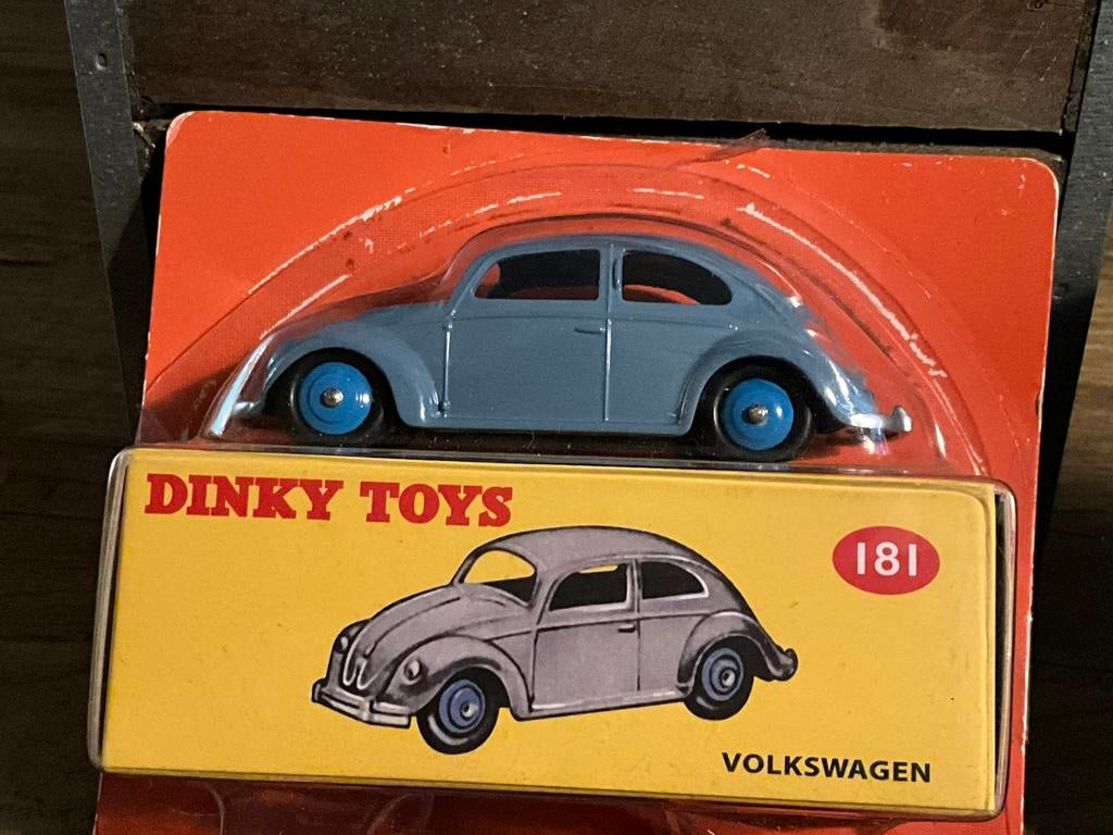 Dinky Toys Volkswagen Kever 181 - reedition -mint in blister, Overige merken, Auto, 1:32 tot 1:50, Nieuw