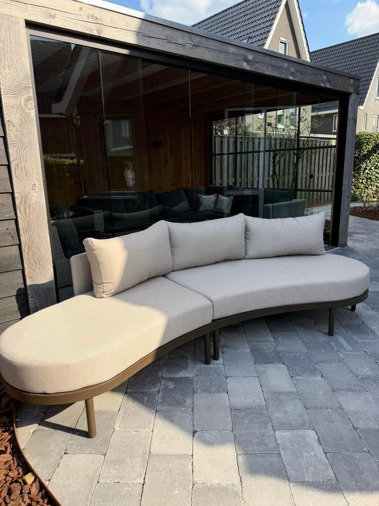 Loungeset, Tuin en Terras, Tuinsets en Loungesets, Ophalen of Verzenden, Zo goed als nieuw, Aluminium