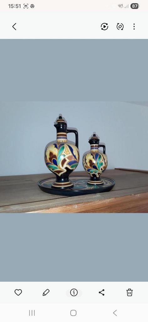 Gouda' s Plateel - antiek, Antiek en Kunst, Ophalen