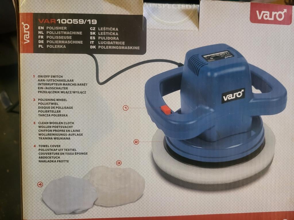 Polijstmachine, Ophalen