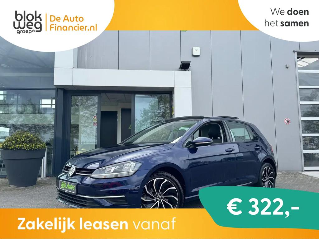 Volkswagen Golf 1.0 TSI * Panoramadak * Camera € 18.945,00, Automaat, Gebruikt, 4 cilinders, Blauw