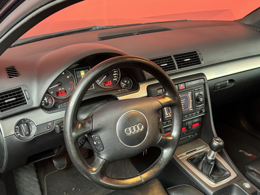 Audi A4 Avant 4.2 V8 quattro S4 Pro Line, Auto's, Gebruikt, A4, 1760 kg, Leder