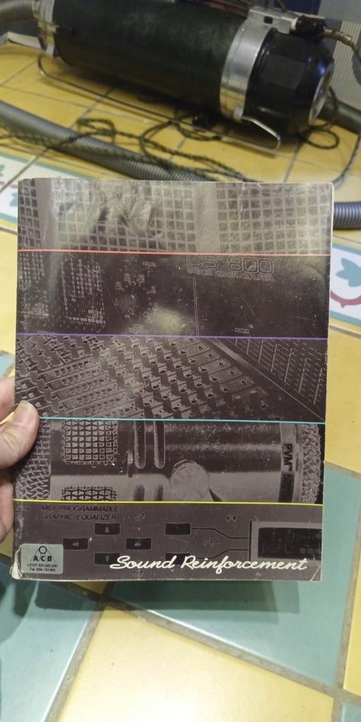 Peavey Sound Reinforcement gids, Ophalen of Verzenden