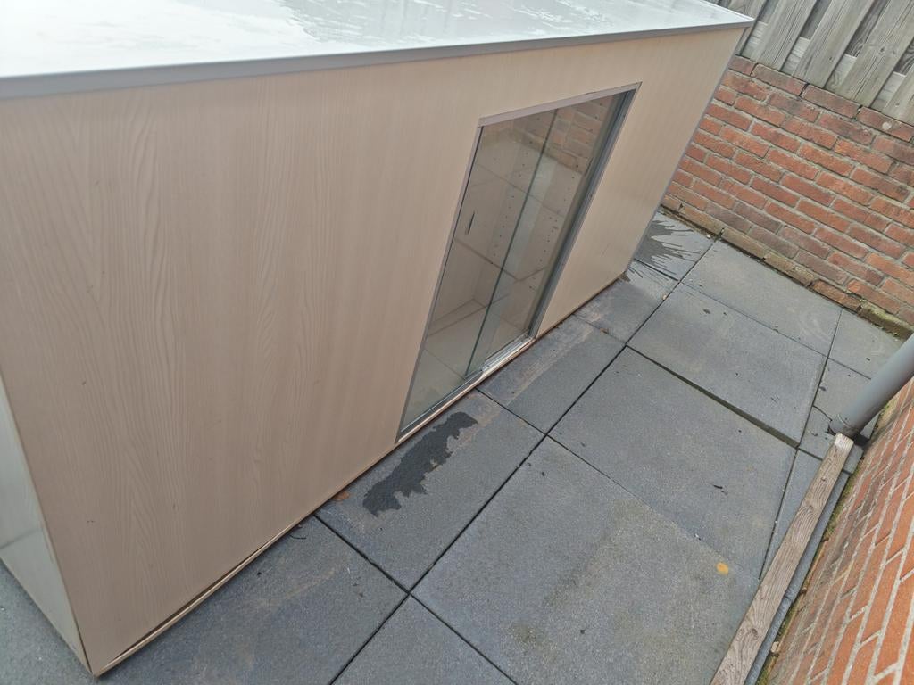 Toonbank, Ophalen, Knikarmscherm