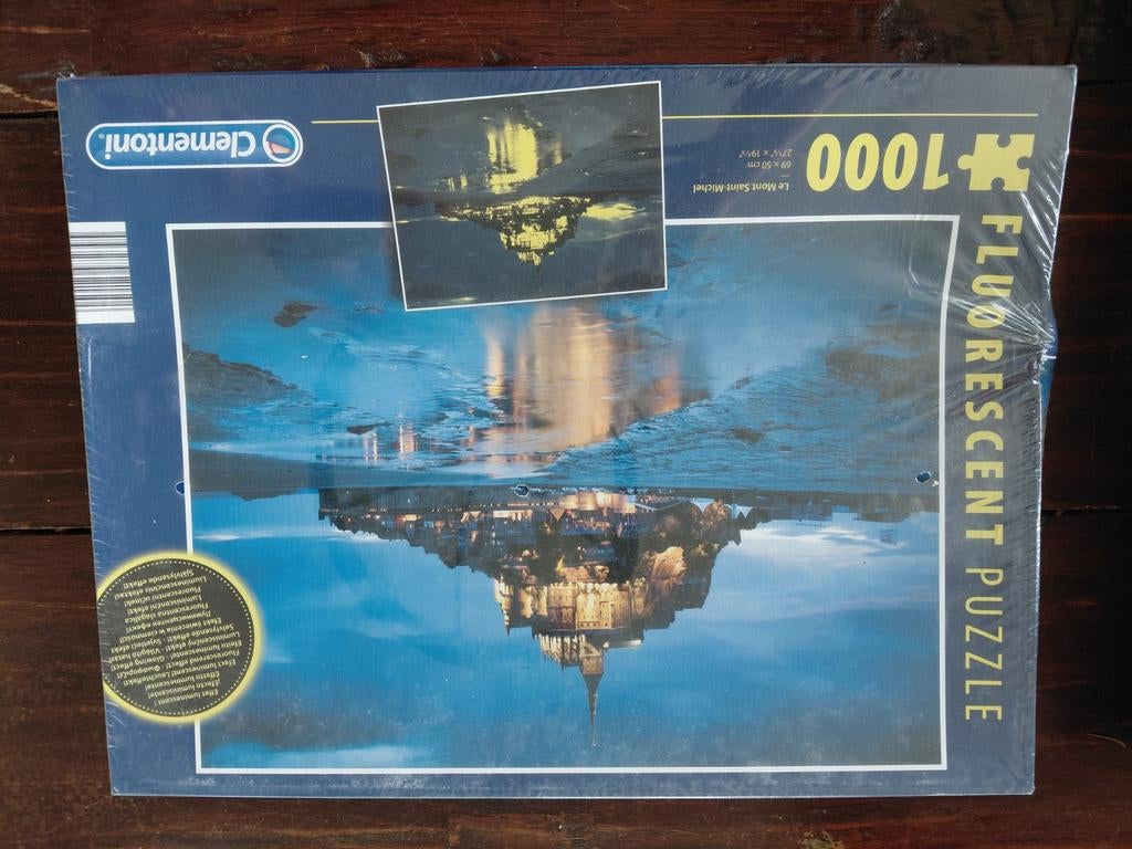 Clementoni Le Mont Saint Michel 1000 stukjes puzzel, Ophalen