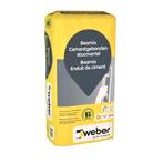 Weber Beamix Cementgebonden Stucmortel - 20kg, Ophalen of Verzenden, Nieuw, Bakstenen