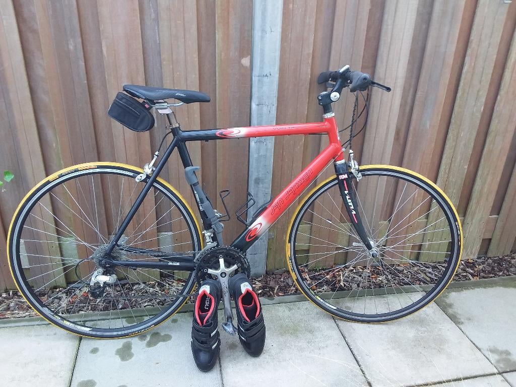 racefiets, Fietsen en Brommers, Fietsen | Racefietsen, Gebruikt, 10 tot 15 versnellingen, Heren, Aluminium