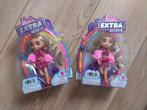 Nieuw! 2x Barbie Extra Minis Barbiepop Gouden kroon., Kinderen en Baby's, Speelgoed | Poppen, Ophalen of Verzenden, Nieuw, Barbie