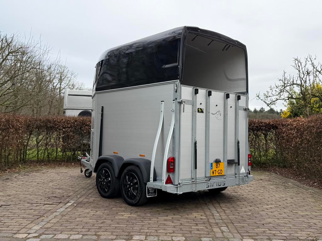 Nieuwstaat prachtig mooie 2 paards Sirius s75 vol aluminium, Dieren en Toebehoren, Ophalen, -, -, Aluminium