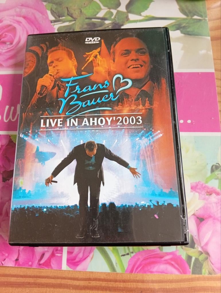 Dvd Frans Bauer live in Ahoy 2003, Ophalen of Verzenden, Zo goed als nieuw, Muziek en Concerten