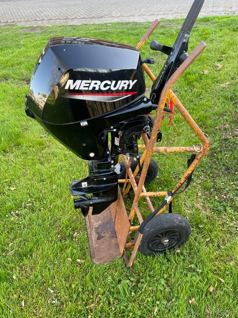 Mercury 15 PK EFI Kortstaart (2020), Watersport en Boten, Buiten- en Binnenboordmotoren, 10 tot 30 pk, Gebruikt, Viertaktmotor