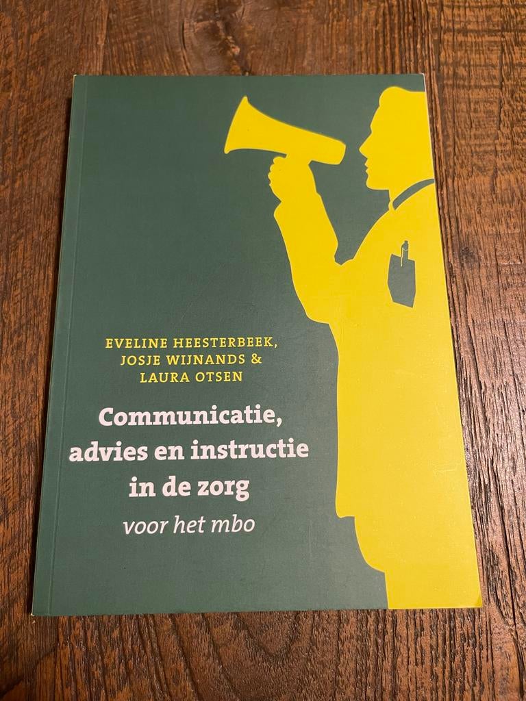 Communicatie, advies en instructie in de zorg voor het mbo, Boeken, Ophalen of Verzenden, Gamma, Nieuw, MBO