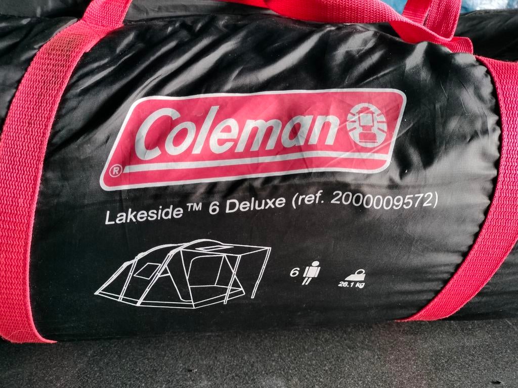 Coleman Lakeside 6 Deluxe tent met grondzeil, Ophalen