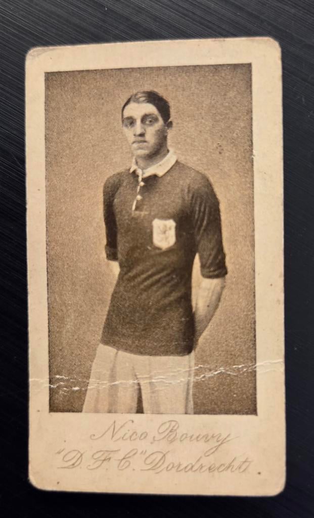 Oudste voetbal reclame verzamel plaatje UNION 1907 DFC, Ophalen of Verzenden, Zo goed als nieuw, Ajax, Poster, Plaatje of Sticker