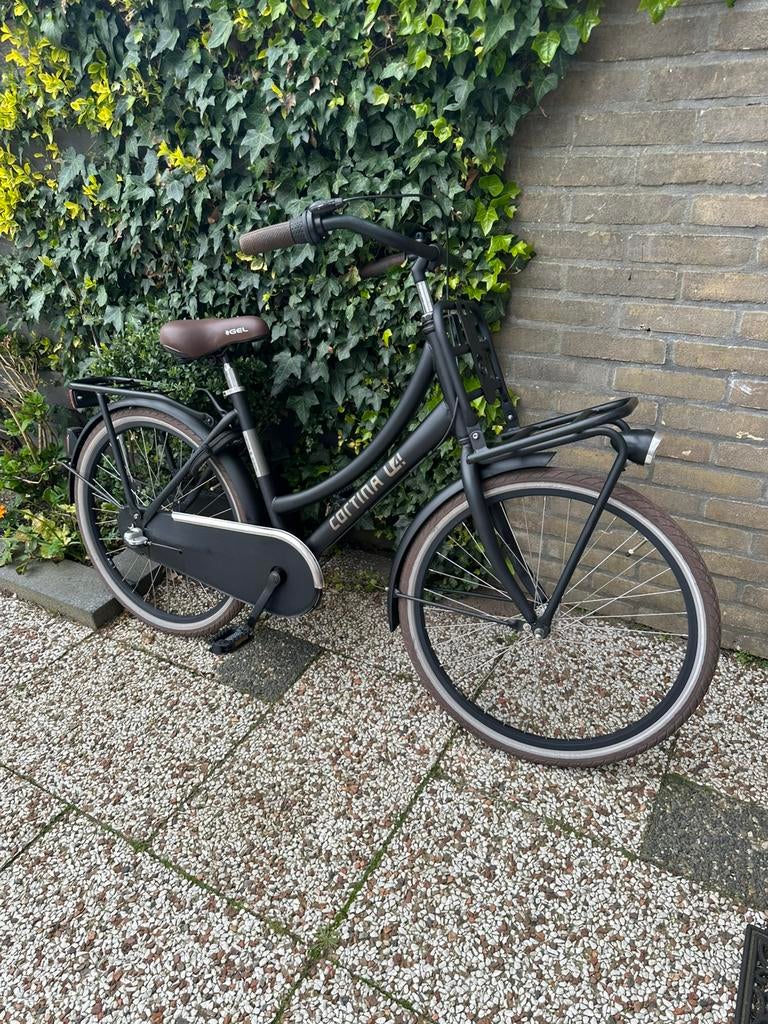 Meisjesfiets cortina 24 inch, Fietsen en Brommers, Fietsen | Meisjes, Ophalen of Verzenden, Zo goed als nieuw, 24 inch, Versnellingen
