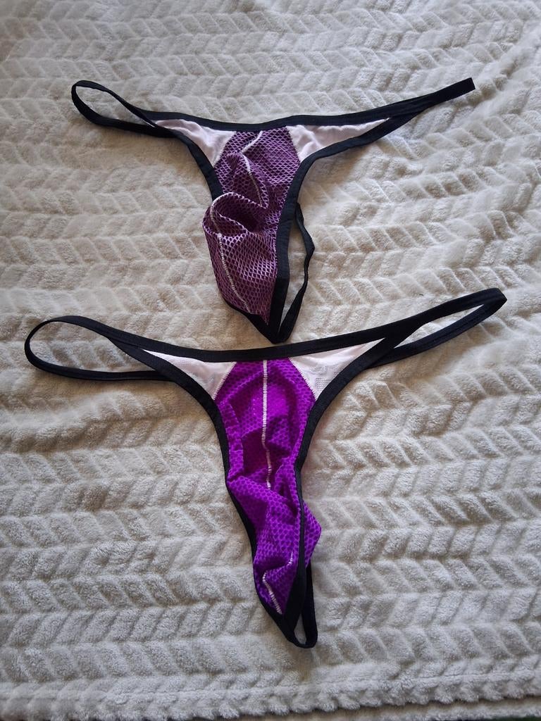 Nieuwe sexy heren veterstrings maat L., Kleding | Heren, Ondergoed, Ophalen of Verzenden, Overige kleuren, Slip