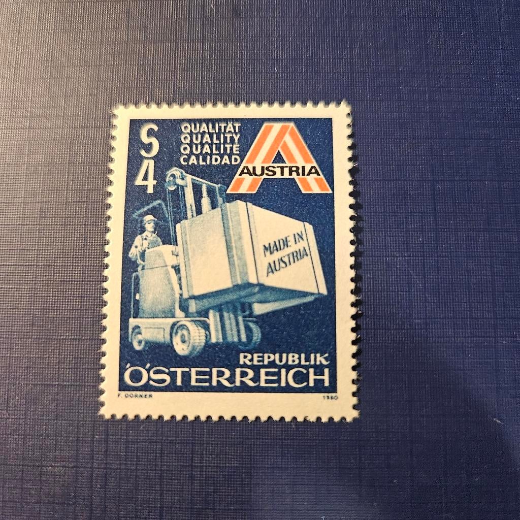 Oostenrijk nr 1633 pf, Ophalen of Verzenden, Postfris