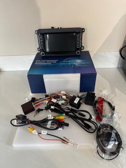 CarPlay Autoradio VW Golf 5 6 Polo Passat 7 inch, Ophalen of Verzenden, Nieuw