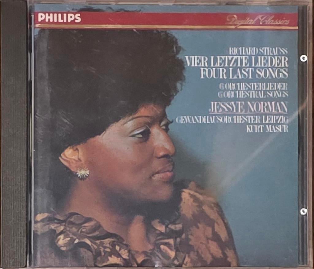 Richard Strauss: Vier Letzte Lieder - Jessye Norman CD, Ophalen of Verzenden, Romantiek, Zo goed als nieuw, Vocaal