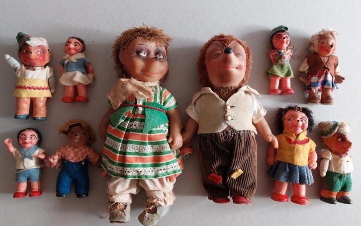 verzameling steiff mecki mucki hedgehog herisson egel, Verzamelen, Poppen, Zo goed als nieuw, Pop, Ophalen of Verzenden