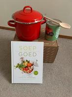Postcodeloterij emaille soeppan, rood, Ophalen of Verzenden, Nieuw, Overige materialen, Overige typen