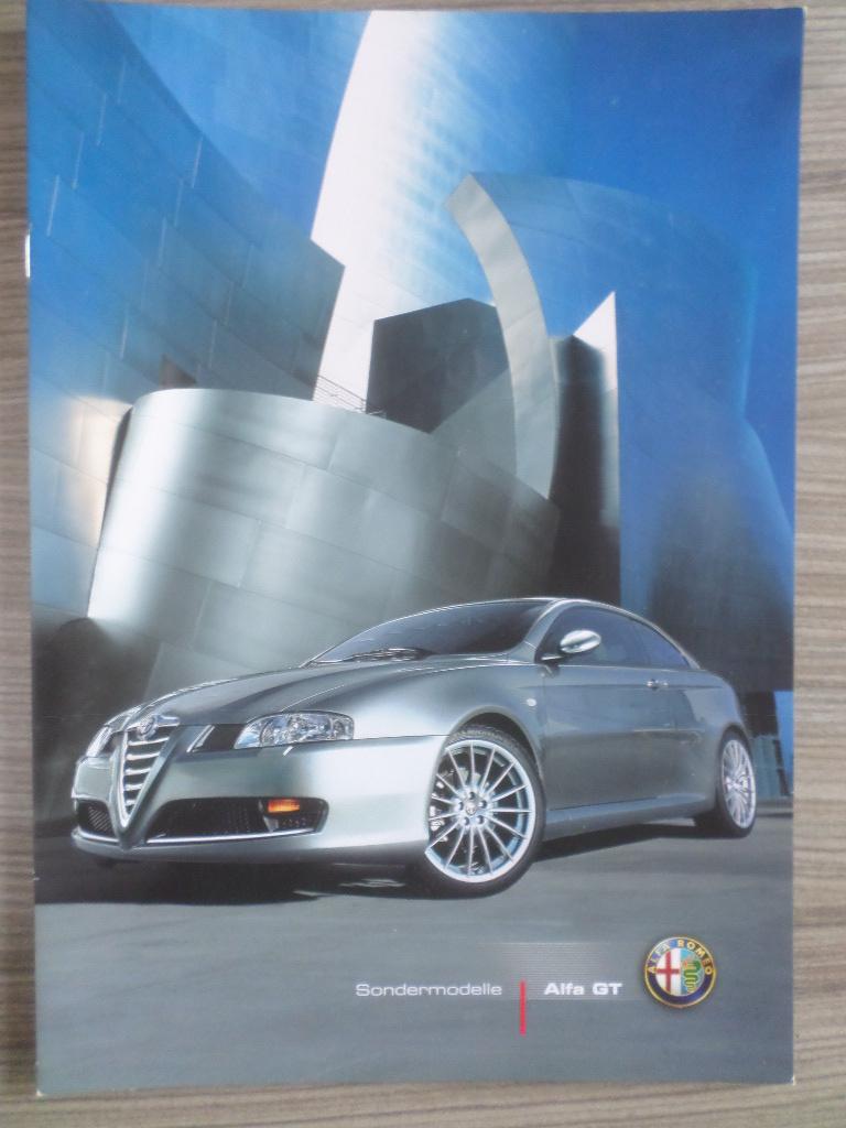Alfa Romeo GT Collezione & Q2 & Sportive Brochure, Ophalen of Verzenden, Zo goed als nieuw, Alfa Romeo