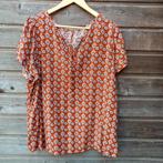 Boho blouse top roest oranje valt als maat 42, Verzenden, Maat 42/44 (L), Nieuw, Oranje