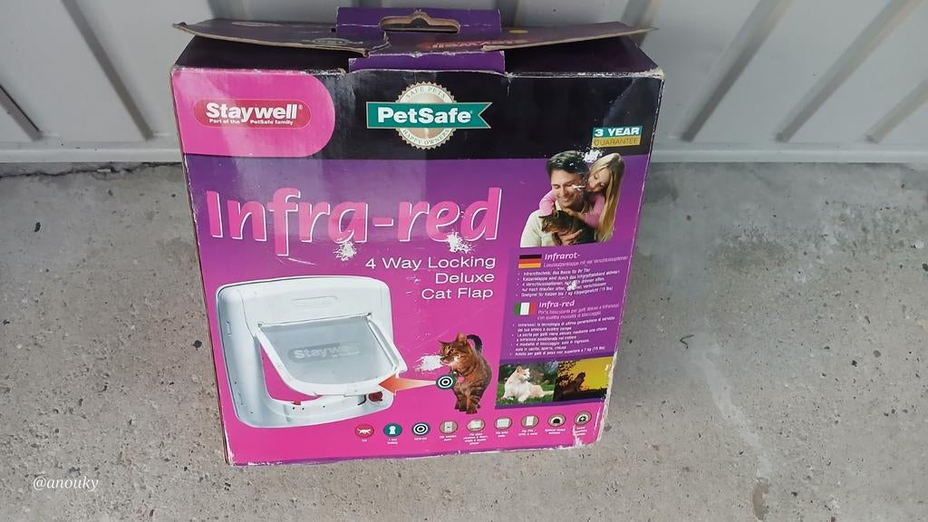 Kattenluik met halsbanddetectie! Nieuw!, Dieren en Toebehoren, Katten-accessoires, Ophalen, Nieuw