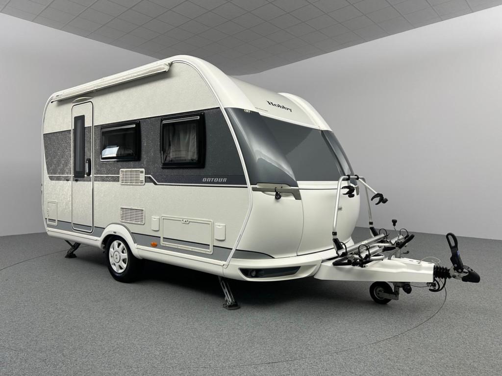Hobby On Tour 390 SF Zakluifel Mover INCL. STALLING, Caravans en Kamperen, Caravans, Mover, Vast bed, Hobby, Bedrijf