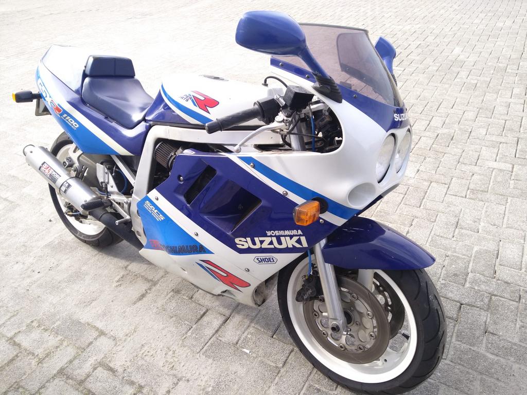 Suzuki Gsxr 1100 1989, Motoren, Sportuitlaat, 4 cilinders, Motorrijbewijs A, Gebruikt