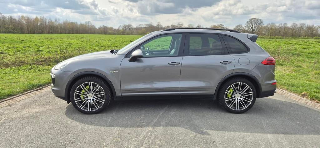 Porsche Cayenne 3.0 V6 E-hybrid S Porsche Approved garantie, Auto's, Automaat, Cayenne, Zwart, 2995 cc