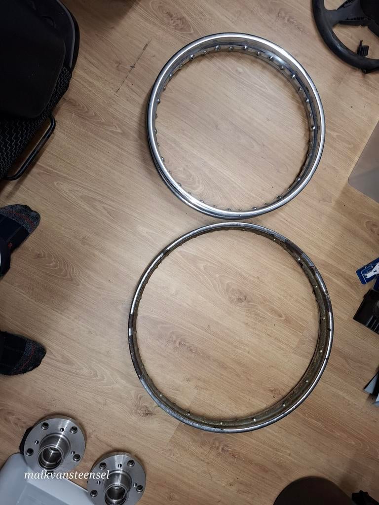 Set originele gs mc 125 velgen, Ophalen of Verzenden, Overige typen
