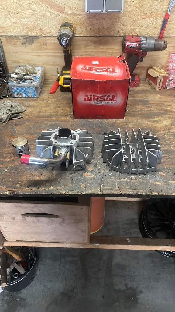 Tomos/puch 65 cc cilinder lees beschrijving, Ophalen of Verzenden, Zo goed als nieuw, Cilinder