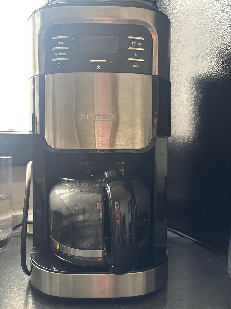 Severin koffieapparaat, Ophalen, Koffiemachine, Gemalen koffie, Zo goed als nieuw