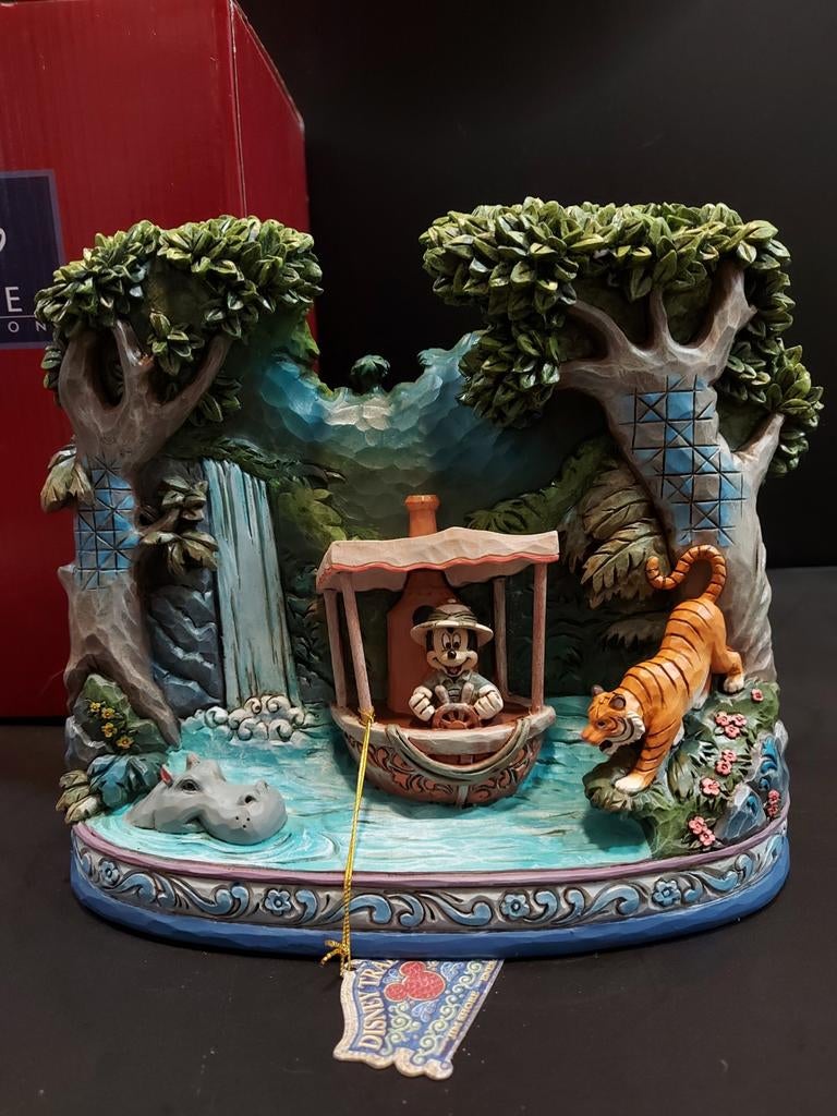 Jim Shore Parc Exclusive Mickey Mouse, Verzamelen, Disney, Ophalen, Mickey Mouse, Zo goed als nieuw, Beeldje of Figuurtje