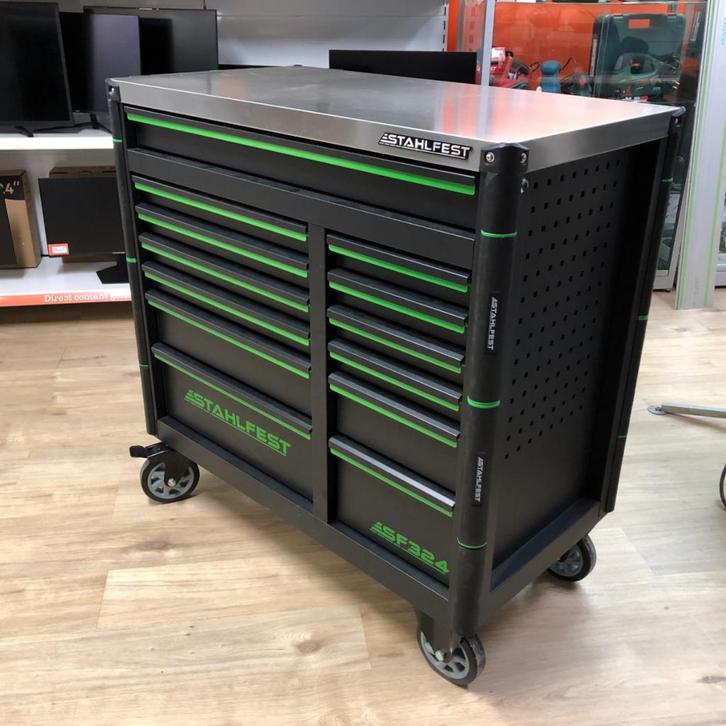 Stahlfest SF324 Gereedschapswagen - 13 Laden - 11 Gevuld, Doe-het-zelf en Verbouw, Gereedschap | Handgereedschap, Zo goed als nieuw