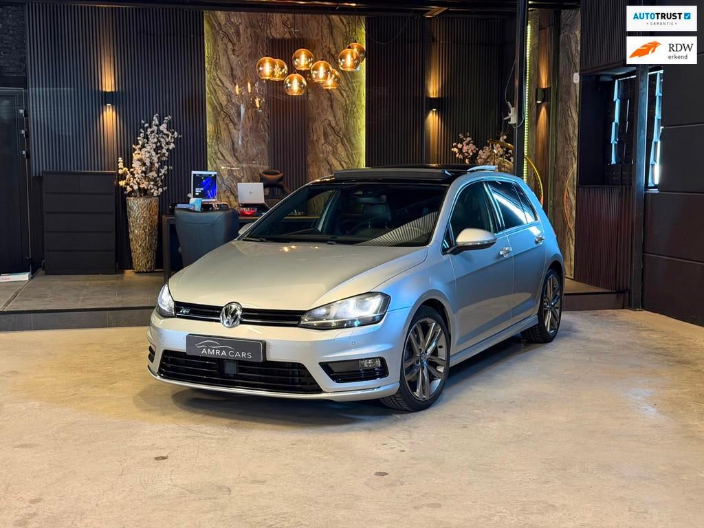Volkswagen Golf 1.4 TSI 3X R-LINE|PANO|LEDER|MEMORY|BOMVOL!, Auto's, Volkswagen, Bedrijf, Te koop, Golf, ABS, Adaptive Cruise Control
